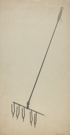 Wrought Iron Toaster, 1935/1942. Creator: Benjamin Resnick