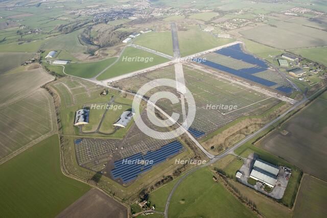Wroughton Airfield Solar Park, Wiltshire, 2016. Artist: Damian Grady.