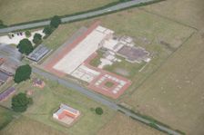 Wroxeter Roman city baths, Shropshire, 2015. Creator: Historic England