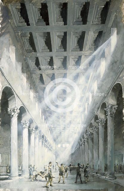 Wroxeter Roman City, c2nd century, (c1990-2010). Artist: Ivan Lapper.