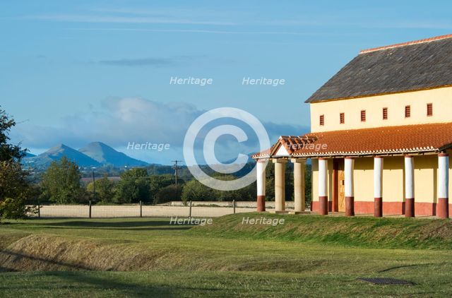 Wroxeter Roman City, Shropshire, c2000-c2017. Artist: Peter Williams.