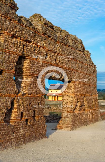 Wroxeter Roman City, Shropshire, c2000-c2017. Artist: Peter Williams.