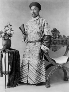 Wu-Ting-Fang, Chinese minister, in Washington, D.C., c1900 Dec. 6. Creator: Frances Benjamin Johnston