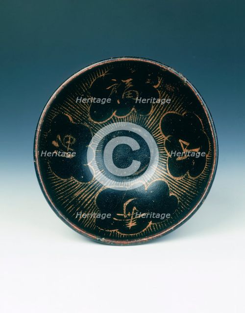 Wu Yishan blackware bowl, Southern Song dynasty, China, 1200-1279. Creator: Unknown.