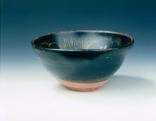 Wu Yishan blackware bowl, Southern Song dynasty, China, 1200-1279. Creator: Unknown