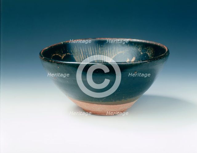 Wu Yishan blackware bowl, Southern Song dynasty, China, 1200-1279. Creator: Unknown.