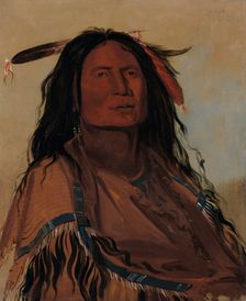 Wúk-mi-ser, Corn, a Miniconjou Warrior, 1832. Creator: George Catlin