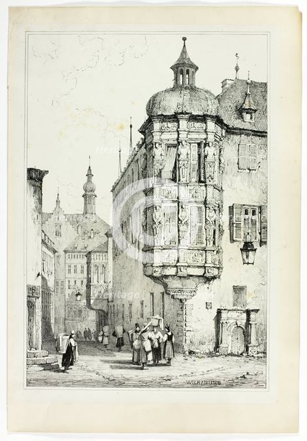 Wurzburg, 1833. Creator: Samuel Prout.
