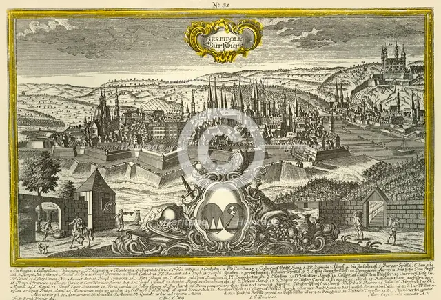 Würzburg, c1740.  Creator: Johann Georg Ringlin.