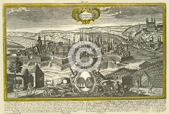 Würzburg, c1740.  Creator: Johann Georg Ringlin.