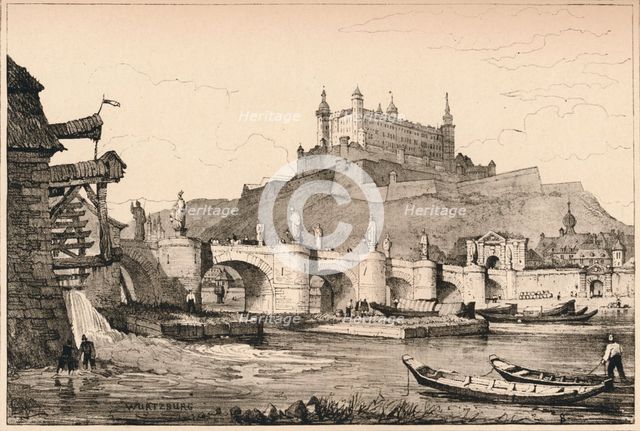 'Wurzburg', c1820 (1915). Artist: Samuel Prout.