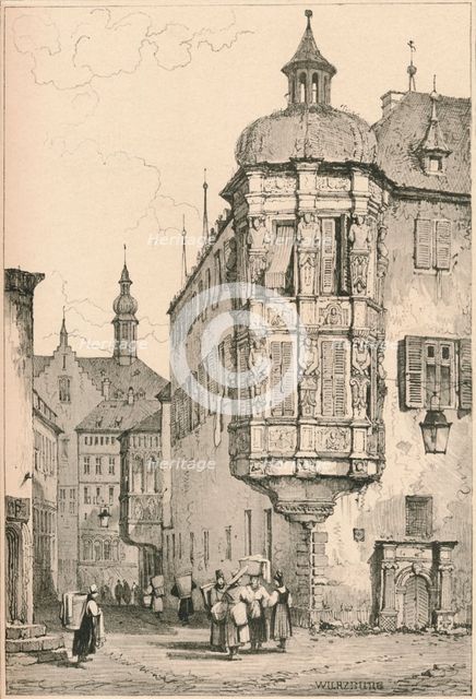 'Wurzburg', c1820 (1915). Artist: Samuel Prout.