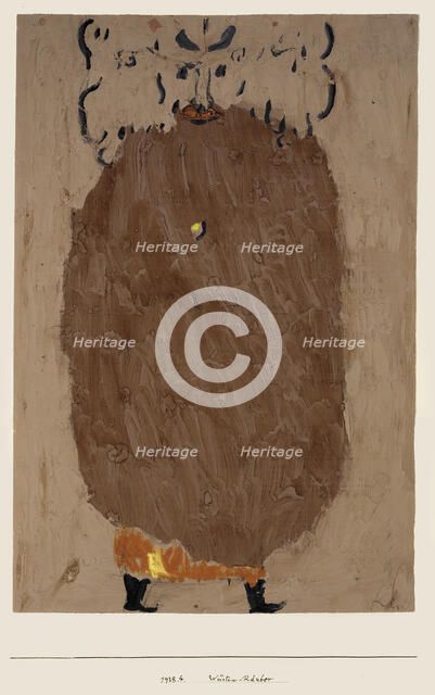 Wüsten-Räuber (Desert Robber), 1938. Creator: Klee, Paul (1879-1940).