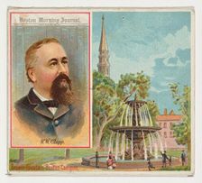 W.W. Clapp, Boston Morning Journal, Philadelphia Public Ledger, from the American Editors ..., 1887. Creator: Allen & Ginter