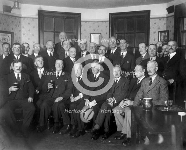 WWI veterans from Surbiton, 1934. Artist: Unknown