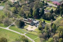 Wythenshawe Hall, a sixteenth century timber-framed manor house, Manchester, 2021. Creator: Damian Grady