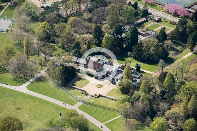 Wythenshawe Hall, a sixteenth century timber-framed manor house, Manchester, 2021. Creator: Damian Grady.