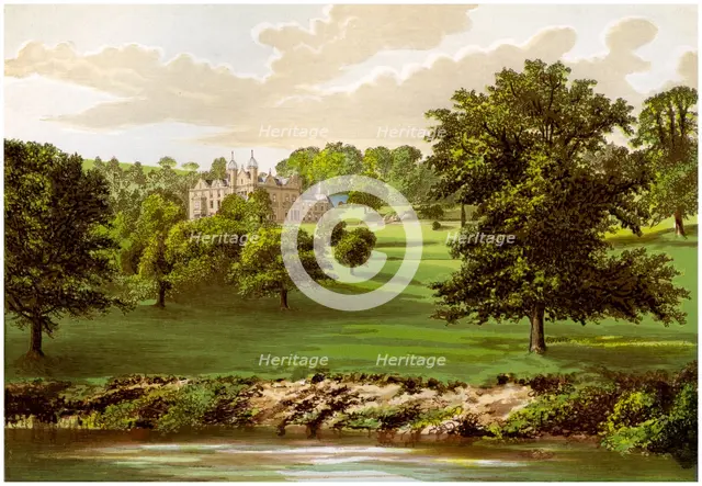 Wyaston Leys, Herefordshire, home of the Bannerman family, c1880. Artist: Unknown