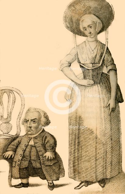 'Wybrand Lolkes, The Dutch Dwarf', 1821. Creator: Robert Cooper.