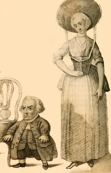 Wybrand Lolkes, The Dutch Dwarf 1821. Creator: Robert Cooper