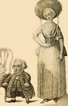 Wybrand Lolkes, The Dutch Dwarf 1821. Creator: Robert Cooper