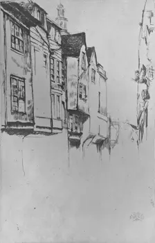 Wych Street 1877, (1904). Artist: James Abbott McNeill Whistler