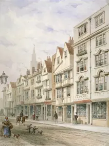 Wych Street, Westminster, London, c1850. Artist: Thomas Hosmer Shepherd