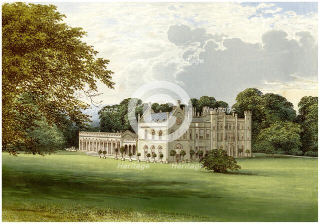 Wycombe Abbey, Buckinghamshire, home of Lord Carrington, c1880. Artist: Unknown
