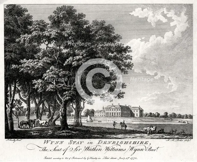 Wynn Stay in Denbighshire, Wales, 1775. Artist: Michael Angelo Rooker