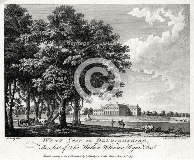 Wynn Stay in Denbighshire, Wales, 1775. Artist: Michael Angelo Rooker