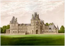 Wynnstay, Denbighshire, Wales, home of Baronet Williams-Wynn, c1880
