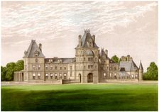 Wynnstay, Denbighshire, Wales, home of Baronet Williams-Wynn, c1880