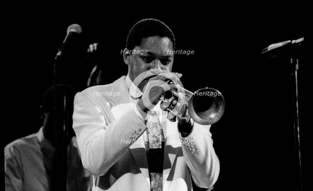 Wynton Marsalis, Capital Jazz, Royal Festival Hall, London, July 1988. Artist: Brian O'Connor.