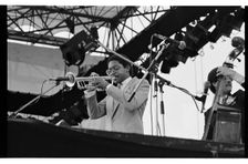 Wynton Marsalis, Knebworth, 1982. Artist: Brian O'Connor