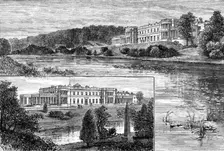 Wynyard Park, seat of the Marquis of Londonderry, visited by the Prince and Princess of Wales, 1883. Creator: Unknown