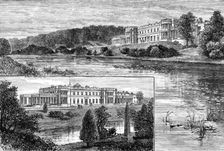 Wynyard Park, seat of the Marquis of Londonderry, visited by the Prince and Princess of Wales, 1883. Creator: Unknown