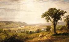 Wyoming Valley, Pennsylvania, 1864. Creator: Jasper Francis Cropsey
