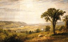 Wyoming Valley, Pennsylvania, 1864. Creator: Jasper Francis Cropsey