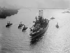 WYOMING from Brooklyn Bridge, between c1910 and c1915. Creator: Bain News Service