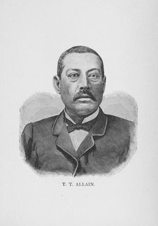 T. T. Allain, 1887. Creator: Unknown