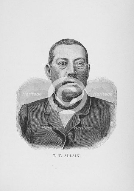 T. T. Allain, 1887. Creator: Unknown.