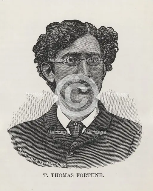 T. T. Fortune, 1887. Creator: Unknown.