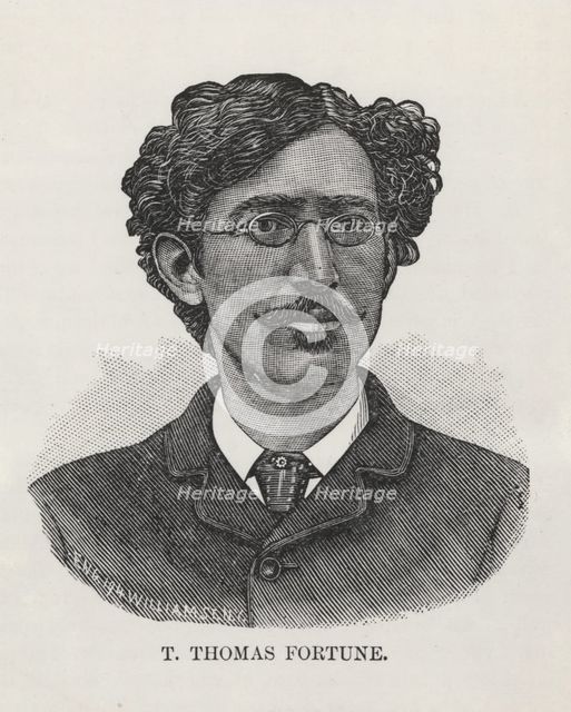 T. T. Fortune, 1887. Creator: Unknown.