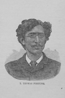 T. Thomas Fortune, 1891. Creator: Unknown