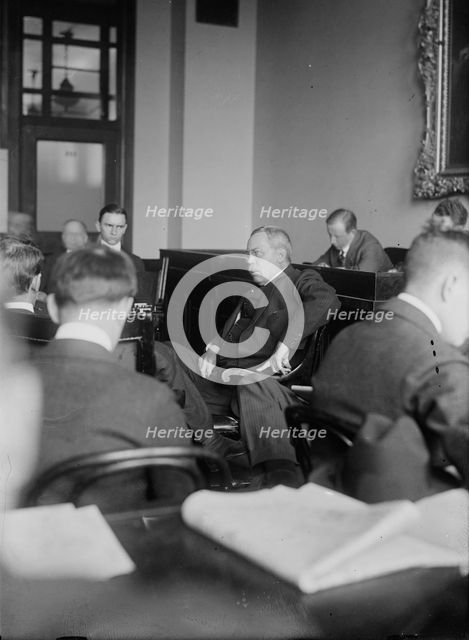 T.A. Gillespie on Stand, 1915. Creator: Bain News Service.