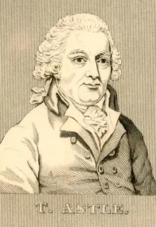 T. Astle (1735-1803), 1830. Creator: Unknown