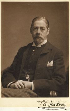 T.G. Jackson RA, c1870s. Creator: Elliott & Fry