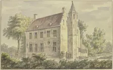 t'Huis te Altena by Delft, 1728. Creator: Abraham de Haen