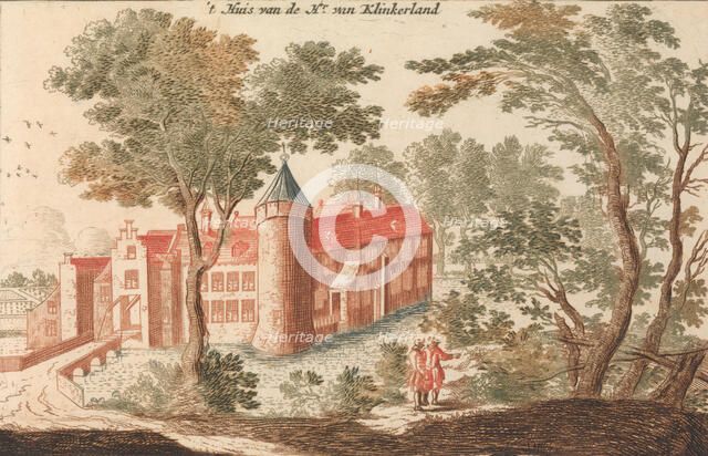 't Huis van de Hr van Klinkerland', in: Tooneel Der Voornaamste Nederlands Huizen, En Lus..., n.d.. Creator: Unknown.