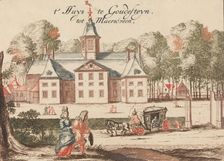 t Huys te Goudesteyn tot Maerseveen in: Tooneel Der Voornaamste Nederlands Huizen, En L..., n.d.. Creator: Unknown